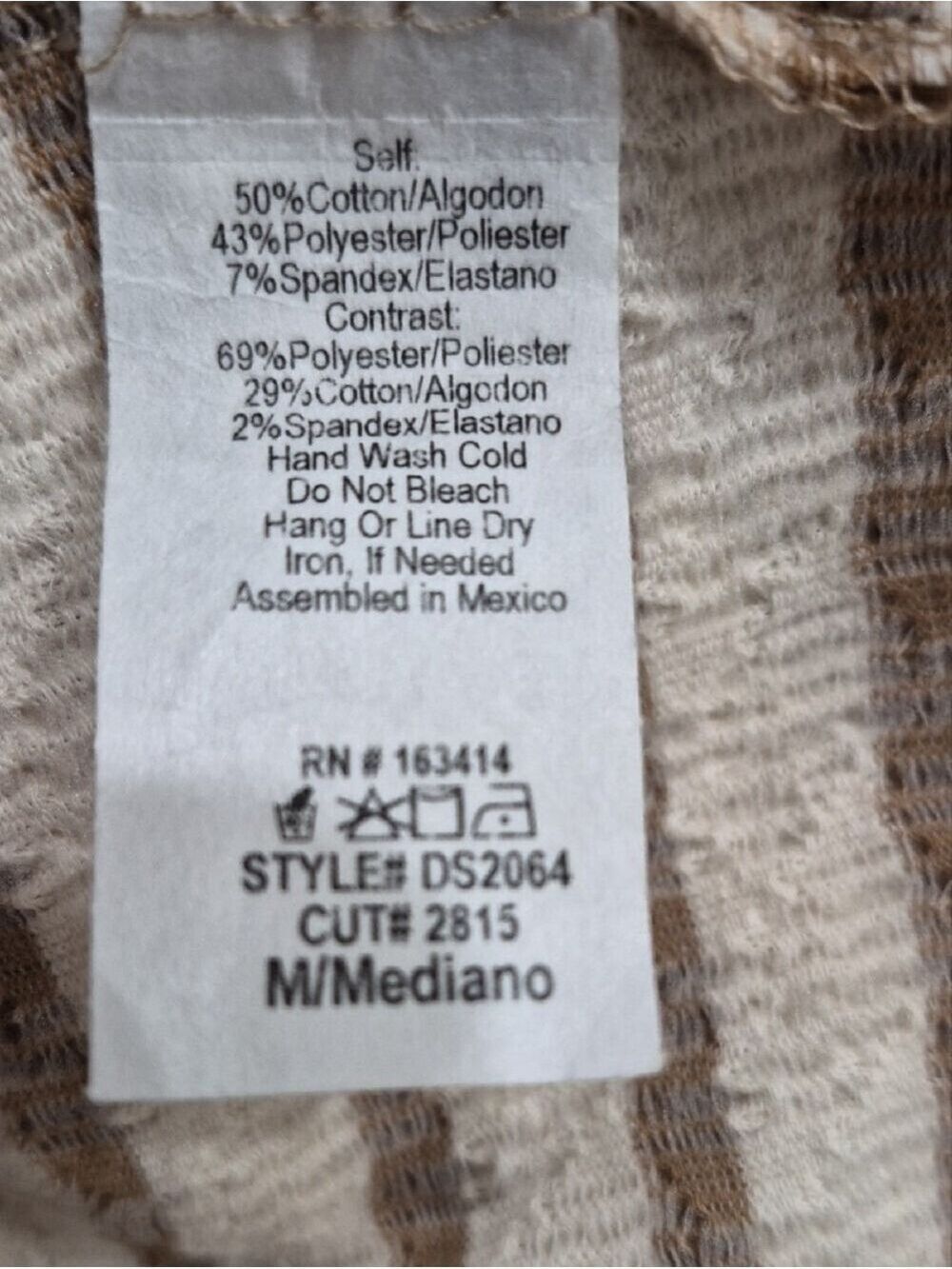 21 Saints Beige Cream Horizontal Stripe Textured Cropped Cardigan M - Picture 11 of 11